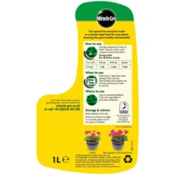 Miracle-Gro Pour & Feed Ready To Use Plant Food 1L -Green Joy Store 114183 miracle gro ready to use plant food 1l 3