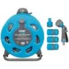 B&M Rolson Hose Reel With Stand 20m 2 B&M Rolson Hose Reel With Stand 20m -Green Joy Store 234003 rolson 20m hose stand set with 6 function spray gun set blue 2