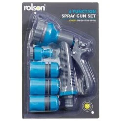 B&M Rolson Hose Reel With Stand 20m -Green Joy Store 234003 rolson 20m hose stand set with 6 function spray gun set blue