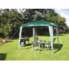 B&M Garden Gazebo 2.35 X 2.35m 1 B&M Garden Gazebo 2.35 X 2.35m -Green Joy Store 254058 gazebo1