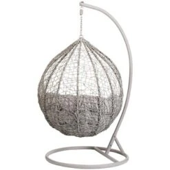 B&M Siena Hanging Egg Chair 11 B&M Siena Hanging Egg Chair -Green Joy Store 331302 hanging egg chair