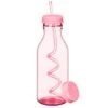 B&M Little Safari Kids Retro Tumbler & Straw - Pink 2 B&M Little Safari Kids Retro Tumbler & Straw - Pink -Green Joy Store 332536 retro bottle with swirly straw and extra lid pink