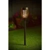 Morocco Flame Effect Torch Stake -Green Joy Store 341961 solar post lights morocco large1