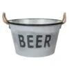 B&M Large Galvanised 'Beer' Bucket Planter 2 B&M Large Galvanised 'Beer' Bucket Planter -Green Joy Store 342027 large drinks buckets beer1