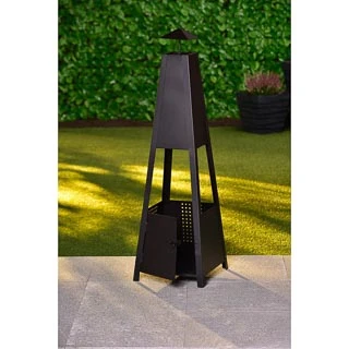 Arizona Pyramid Chiminea 100cm 4 Arizona Pyramid Chiminea 100cm - Image 2
