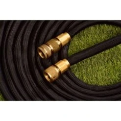 B&M Rolson Heavy Duty Expanding Hose & Gun 75ft -Green Joy Store 342805 watering hose gun rolson 75ft 2