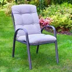 Madison Premium 8pc Patio Set -Green Joy Store 353309 madison grey padded 8pc patio set
