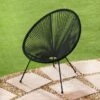 String Chair - Vancouver -Green Joy Store 353322 black hawaii string chair