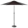 Crank Handle Parasol 2.7m - Black -Green Joy Store 353335 crank tilt handle parasol 2 7m black