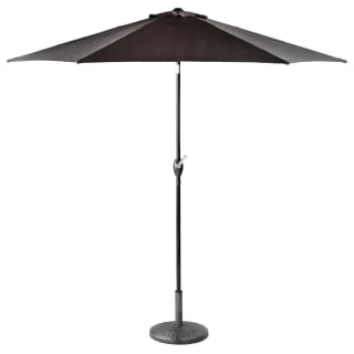 Crank Handle Parasol 2.7m - Black 3 Crank Handle Parasol 2.7m - Black