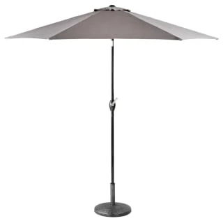Crank Handle Parasol 2.7m - Grey 3 Crank Handle Parasol 2.7m - Grey