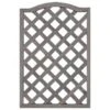 Curved Framed Diamond Trellis - Grey 2 Curved Framed Diamond Trellis - Grey -Green Joy Store 353572 framed rounded trellis 90x60cm