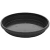 B&M Saucer Planter - Black -Green Joy Store 359335 359336 saucer 32cm 38cm black