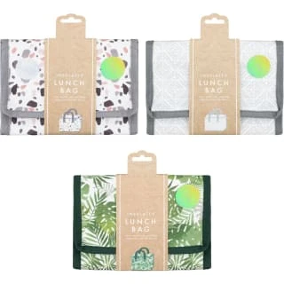 B&M Foldable Lunch Bag - Geo 6 B&M Foldable Lunch Bag - Geo - Image 4