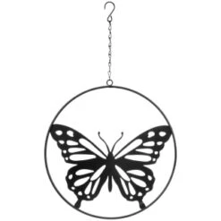 B&M Insect Hanging Hoops -Green Joy Store 366579 insect in hoop butterfly