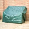 B&M Bench & Tete-A-Tete Cover 2 B&M Bench & Tete-A-Tete Cover -Green Joy Store 373563 al fresco living bench and tete a tete cover 3