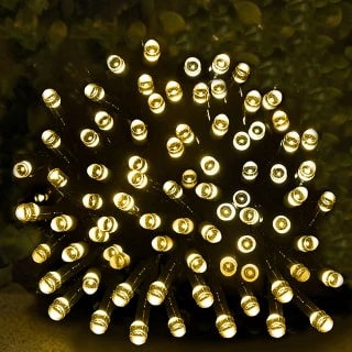 Eveready Solar Powered LED String Lights 80pk - Warm White 3 Eveready Solar Powered LED String Lights 80pk - Warm White