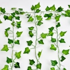 Solar Powered Artificial Ivy Leaf Curtain 150cm 8 Solar Powered Artificial Ivy Leaf Curtain 150cm -Green Joy Store 379257 150cm x 150cm solar powered artificial ivy leaf curtain 192 warm white leds 3