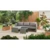 Sorrento Reversible Rattan Effect Corner Sofa Set 2pc -Green Joy Store 379294 379446 sorrento reversible rattan corner set