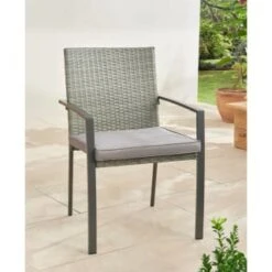 Sorrento Rattan Effect Patio Set -Green Joy Store 379296 379451 sorrento 6 piece rattan effect patio set 31