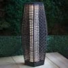 Bali Solar Powered Floor Lamp - Black 69cm -Green Joy Store 379429 bali solar powered 69cm black floor lamp warm white led