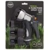 B&M Rolson Premium 8-Function Spray Gun Set With Connectors -Green Joy Store 379896 rolsons premium 8 function spray gun set