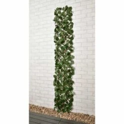 Expanding Artificial Ivy Leaf Trellis 180 X 30cm -Green Joy Store 379969 expanding ivy leaf trellis 180x30cm