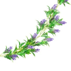 B&M Artificial Lavender Garland 180cm 9 B&M Artificial Lavender Garland 180cm -Green Joy Store 379985 lavendar garland 180cm 2
