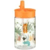 B&M Little Safari Kids Cup With Straw Lid - Orange 1 B&M Little Safari Kids Cup With Straw Lid - Orange -Green Joy Store 381254 kids print cup lid and straw boys