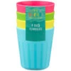 B&M Little Safari Picnic Tumblers 4pk -Green Joy Store 381383 kids 4pk colour cups