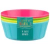 B&M Little Safari Picnic Bowls 4pk 2 B&M Little Safari Picnic Bowls 4pk -Green Joy Store 381384 kids 4pk colour bowls 5