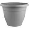 Extra Large Bell Pot Planter 55cm - Grey -Green Joy Store 383584 55cm xl bell pot planter grey