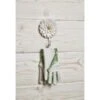 B&M Flower Wall Hook - Cream -Green Joy Store 392759 flower wall hook white1