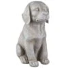 B&M Sitting Dog Garden Ornament -Green Joy Store 392843 sitting dog ornament