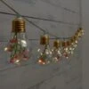 10 Solar Floral Lightbulb String Lights -Green Joy Store 392903 10 solar floral lightbulb string lights
