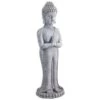 B&M Large Standing Buddha Ornament -Green Joy Store 392982 large standing buddha