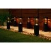 Cambridge Solar Powered Tube Post Lights 6pk -Green Joy Store 392998 6pk cambridge solar powered tube post lights