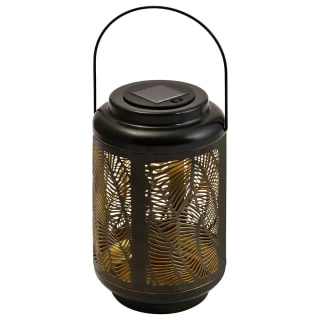 B&M Urban Eden Solar Powered Metal Lantern 3 B&M Urban Eden Solar Powered Metal Lantern