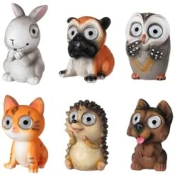 B&M Garden Animal Ornament With Solar Powered Eyes - Hedgehog -Green Joy Store 393074 garden animal ornament with solar powered eyes group