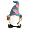 B&M Gonk Gnome Ornament With Solar Flower Hat - Blue -Green Joy Store 393077 gonk gnome ornament with solar flower hat blue 2