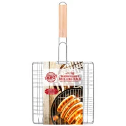 Bamboo Handle Grilling Rack