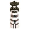 B&M Lighthouse Ornament With Rotating Solar Light - Grey -Green Joy Store 393263 lighthouse ornament with rotating solar light grey 2