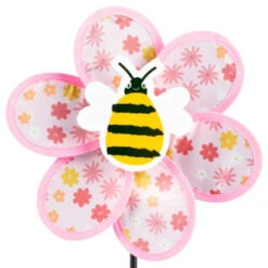 B&M Garden Windmills 3pk -Green Joy Store 393686 girls windmills 3pk bee 2