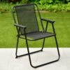 Simply Garden Folding Relaxer Chair - Black 2 Simply Garden Folding Relaxer Chair - Black -Green Joy Store 393741 simply garden relaxer chair