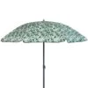 B&M Superbloom Sun Printed Parasol 1.8m - Leaf -Green Joy Store 393761 superbloom sun 1 8m printed parsasol green leaf