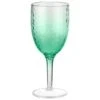 B&M Bloom Fade Wine Glass - Green 1 B&M Bloom Fade Wine Glass - Green -Green Joy Store 394260 bloom fade wine glass green