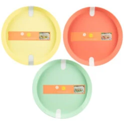 B&M Food Tray With Clear Lid - Yellow -Green Joy Store 394984 food tray with clear lid group