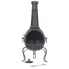 B&M La Hacienda Muricia Steel XL Chimenea 136cm -Green Joy Store 395424 la hacienda murcia steel xl chimenea supplier