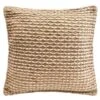 B&M Large Woven Cushion 59 X 59cm - Natural -Green Joy Store 396087 large woven cushion natural