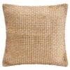 B&M Natural Woven Cushion -Green Joy Store 396147 woven cushion natural